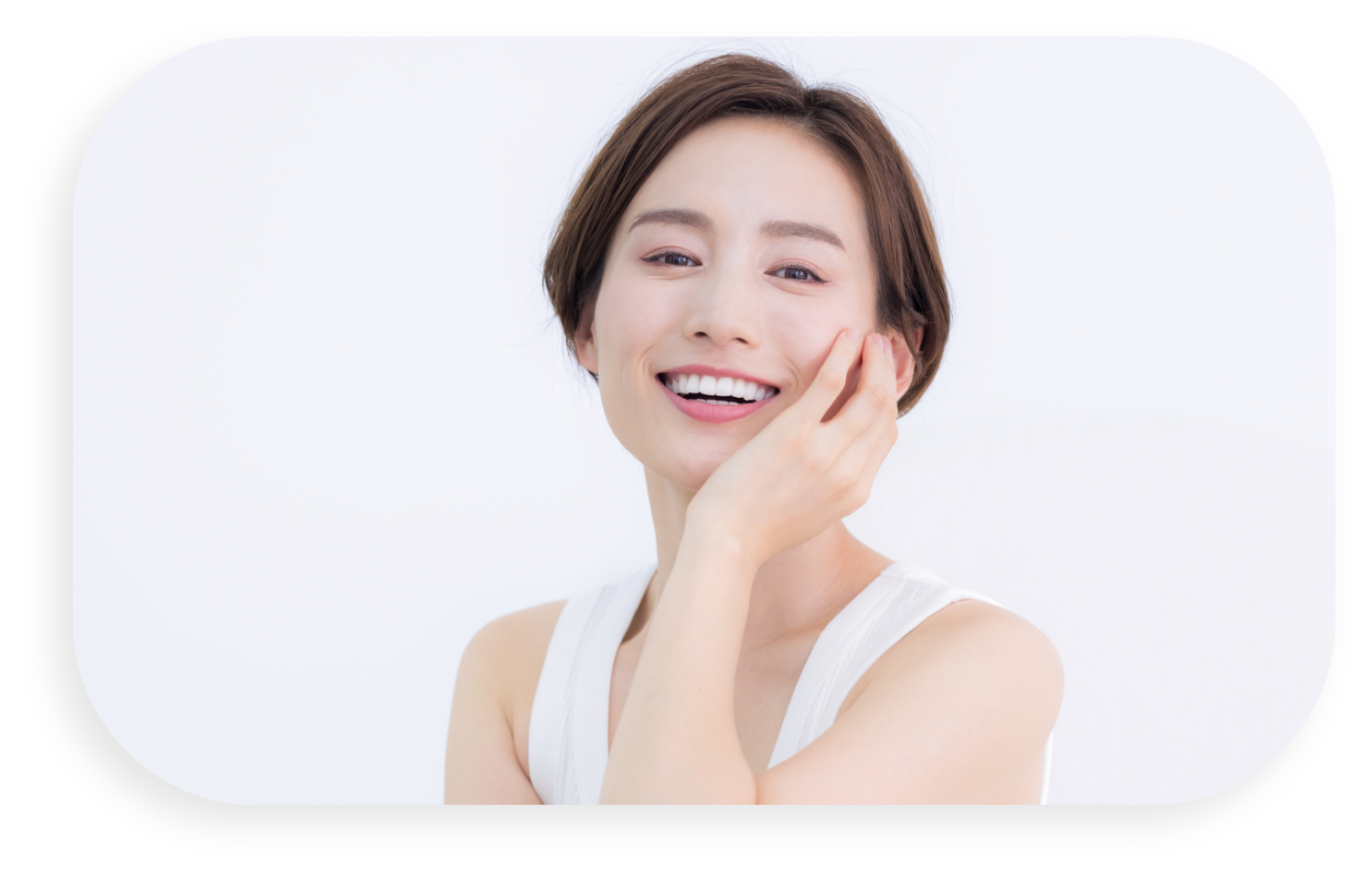 女性の顔